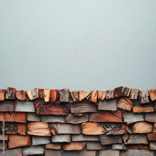 Wood Chips Isolated