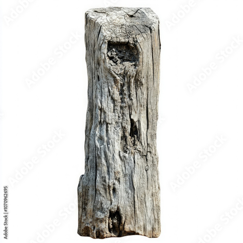 Wooden Signpost Isolated
