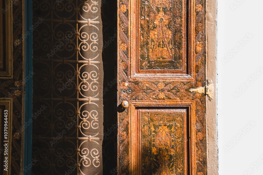 door with ornament door with ornament