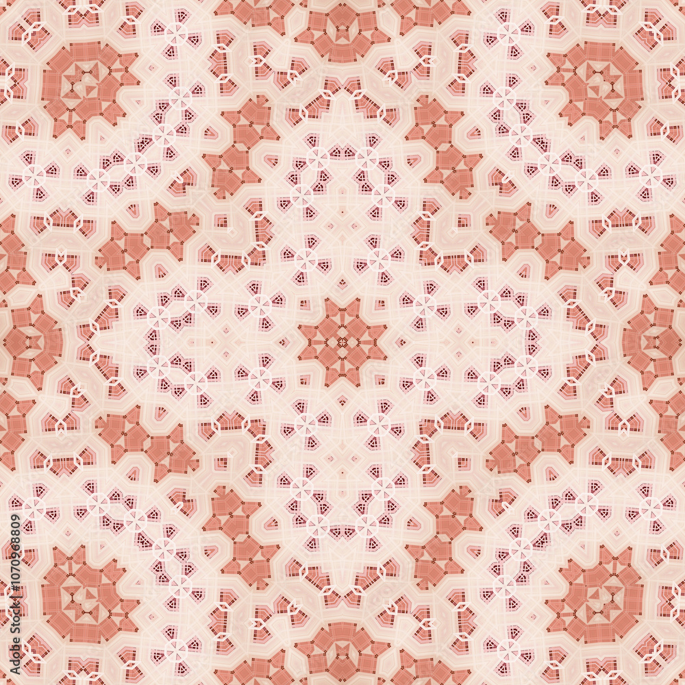 Seamless square pattern. Symmetric pattern texture Seamless square pattern. Symmetric pattern texture