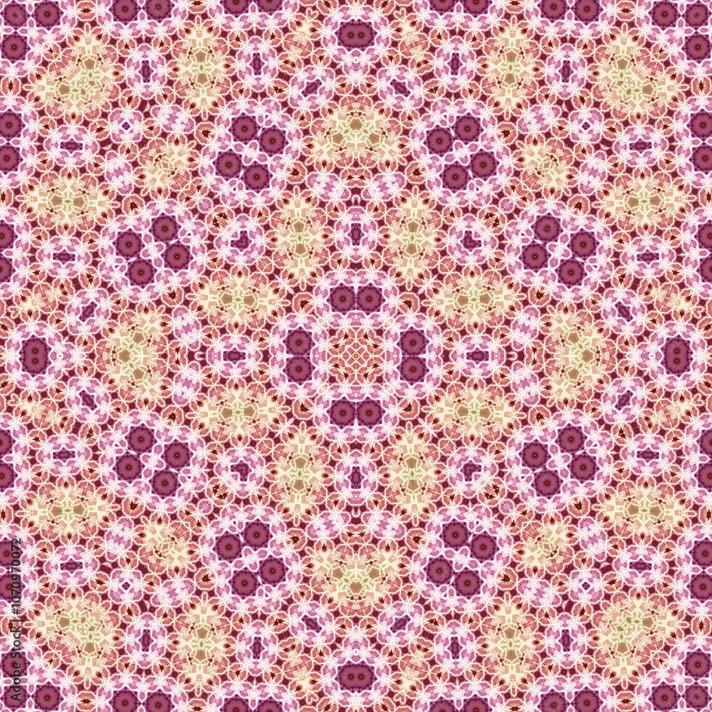 Seamless square pattern. Symmetric pattern texture Seamless square pattern. Symmetric pattern texture