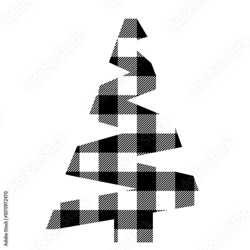 Buffalo Plaid Christmas Trees