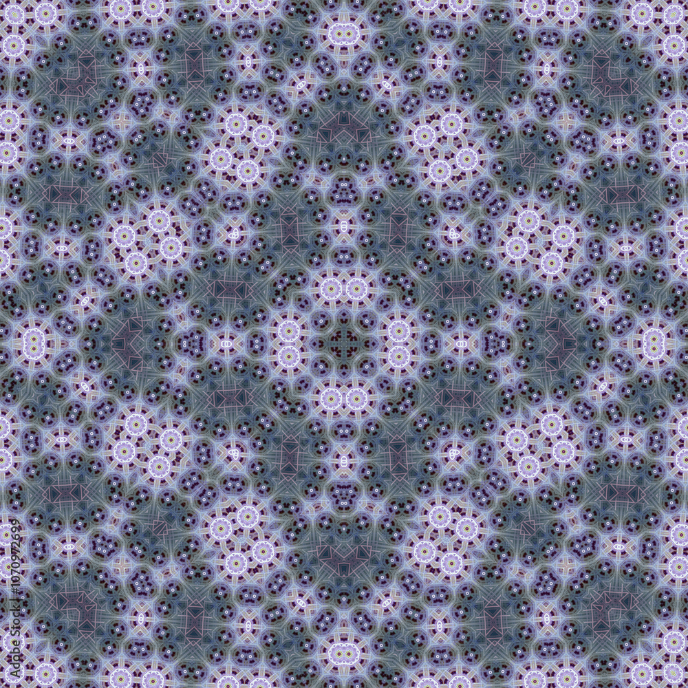 Seamless square pattern. Symmetric pattern texture Seamless square pattern. Symmetric pattern texture