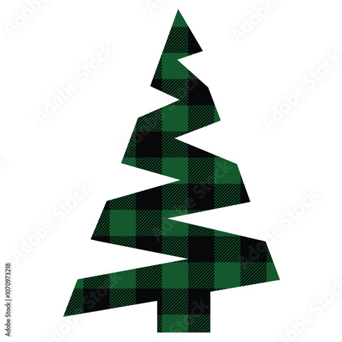 Buffalo Plaid Christmas Trees