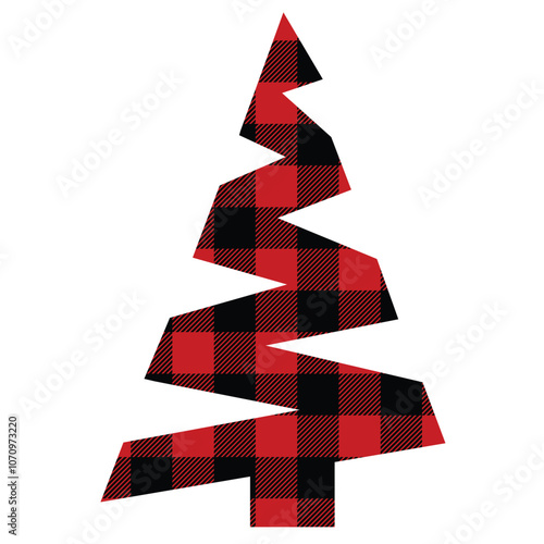 Buffalo Plaid Christmas Trees