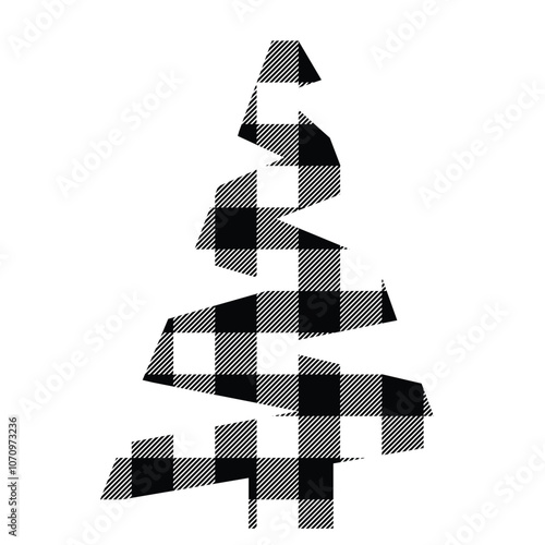 Buffalo Plaid Christmas Trees