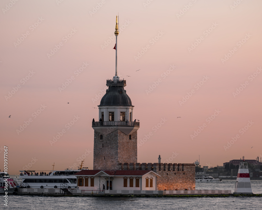 Obraz premium kız kulesi istanbul