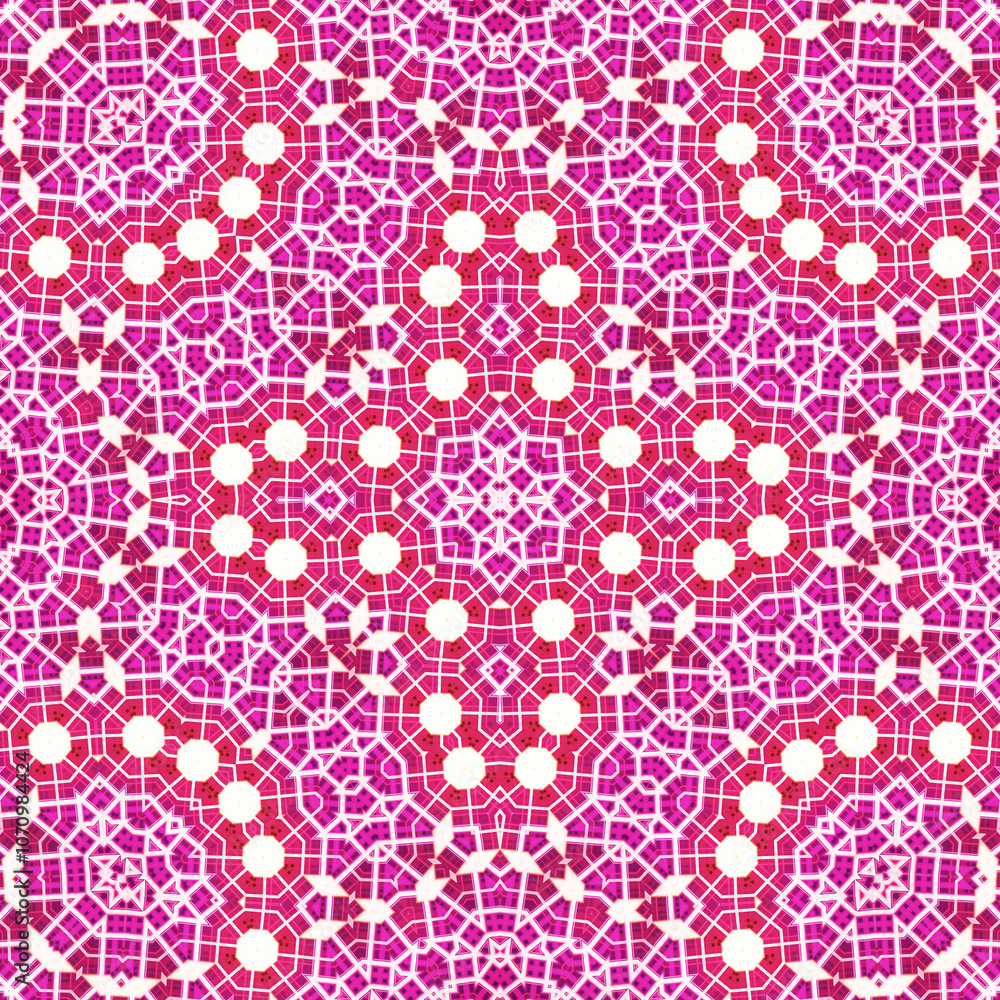 Seamless square pattern. Symmetric pattern texture Seamless square pattern. Symmetric pattern texture
