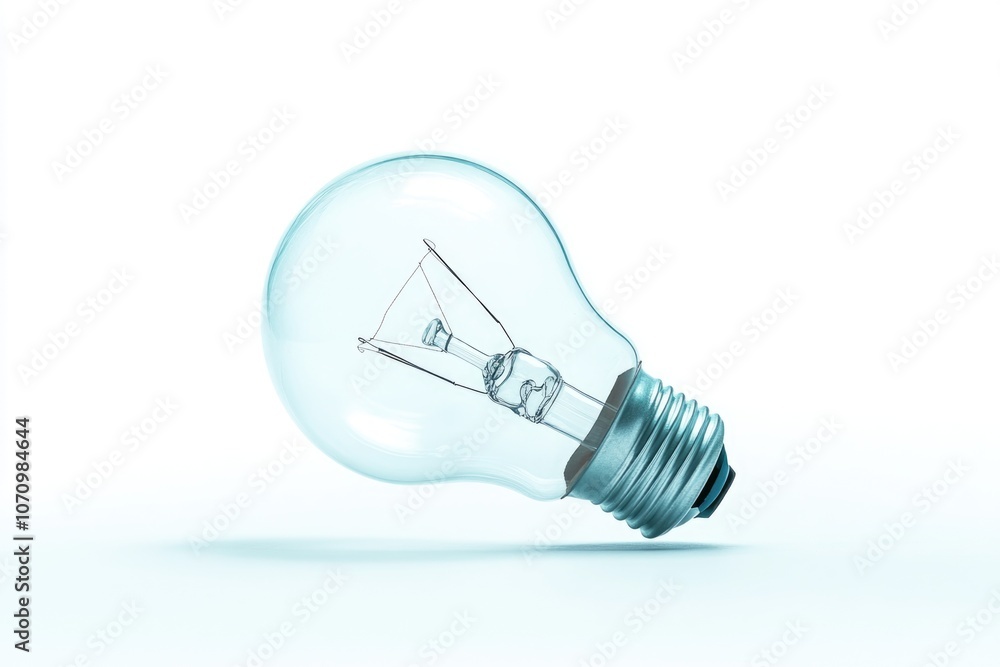 A light bulb with a unique triangular shape inside, suitable for various uses such as icons, symbols, or decorative elements A light bulb with a unique triangular shape inside, suitable for various uses such as icons, symbols, or decorative elements
