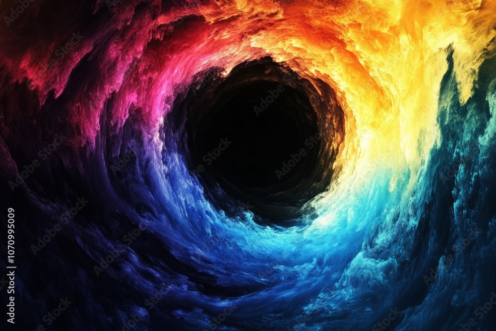 Rainbow color circlem Rainbow color circlem