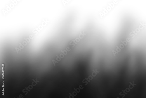PNG black dark bursmoke or fog isolated on white