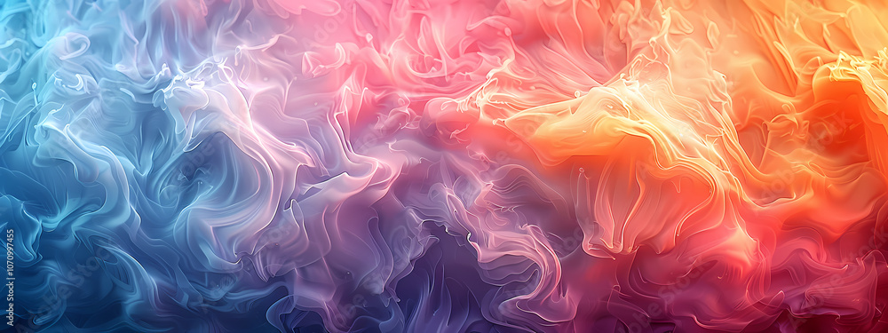 A vibrant abstract swirl of blue, pink, and orange hues creating a dynamic visual flow. A vibrant abstract swirl of blue, pink, and orange hues creating a dynamic visual flow.