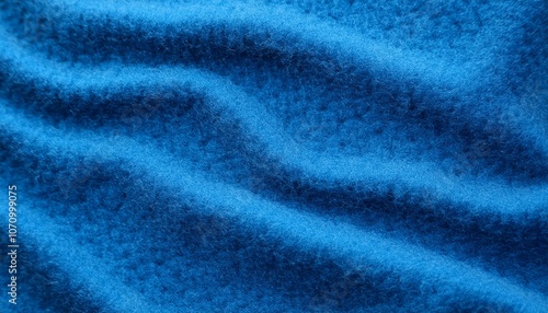 blue felt fabric texture as background melange fuzzy woolen cloth textured close up of textile surface