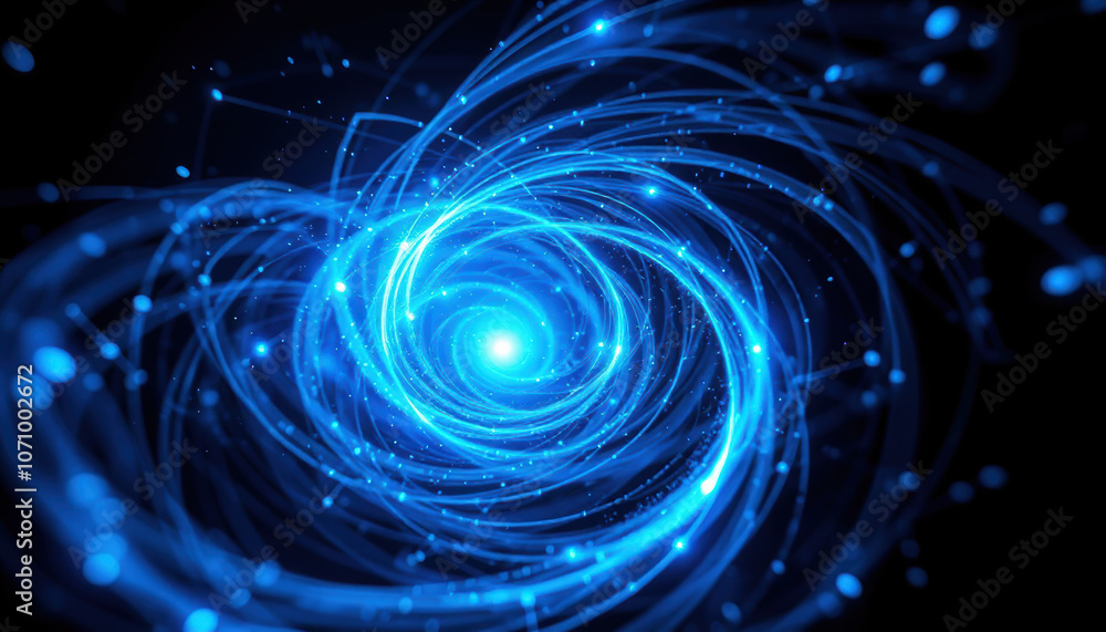 mesmerizing blue swirling vortex of light and energy creates dynamic and captivating visual effect against dark background, evoking sense of mystery and wonder mesmerizing blue swirling vortex of light and energy creates dynamic and captivating visual effect against dark background, evoking sense of mystery and wonder