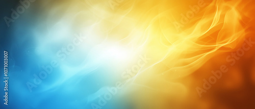 three colors background with fume or smoke: blue, yellow, red vertical parts, as Romania or Andorra flag