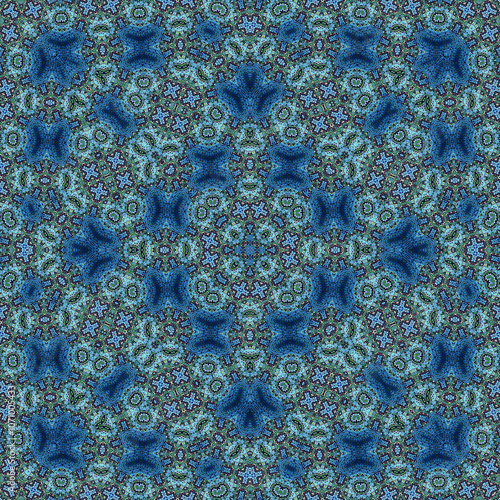 Seamless square pattern. Symmetric pattern texture