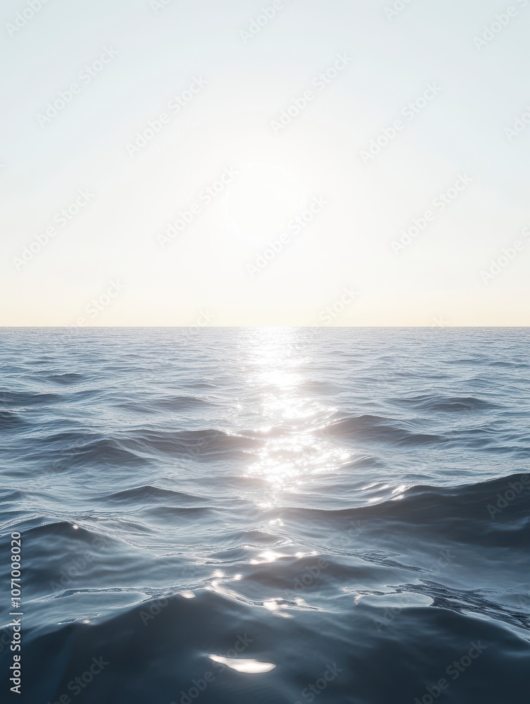 Fototapeta premium Serene Ocean Waves