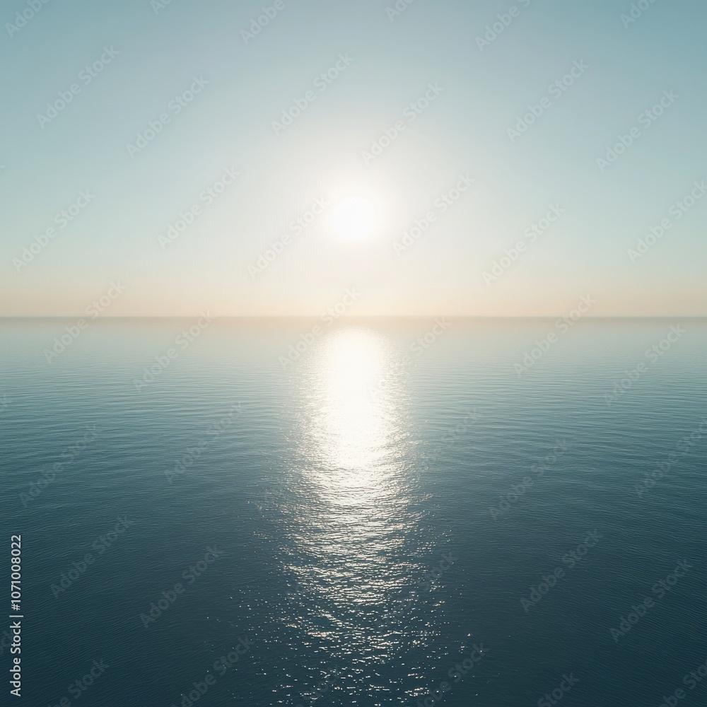 Serene Ocean Sunset Serene Ocean Sunset