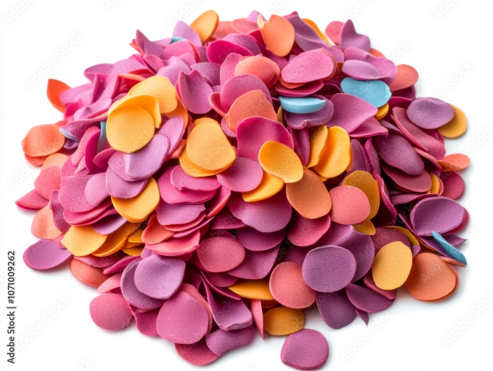 Obraz premium Colorful Confetti for Parties and Celebrations