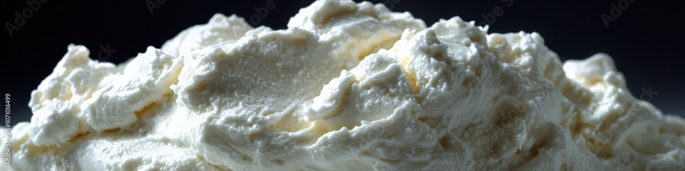 Luxurious Whipped Cream Textures Against Dark Background for Culinary Delights, Dessert Toppings, Food Photography, Dairy Products, and Creamy Confectionery Luxurious Whipped Cream Textures Against Dark Background for Culinary Delights, Dessert Toppings, Food Photography, Dairy Products, and Creamy Confectionery