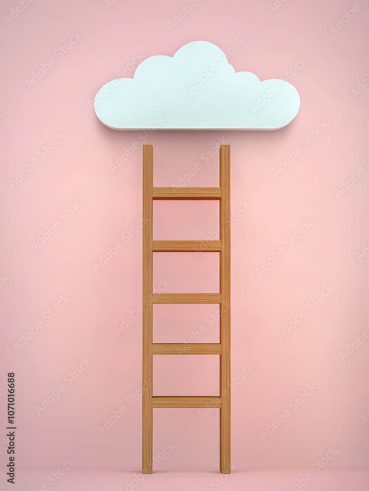 Reaching for the Sky: A Wooden Ladder to Success Reaching for the Sky: A Wooden Ladder to Success