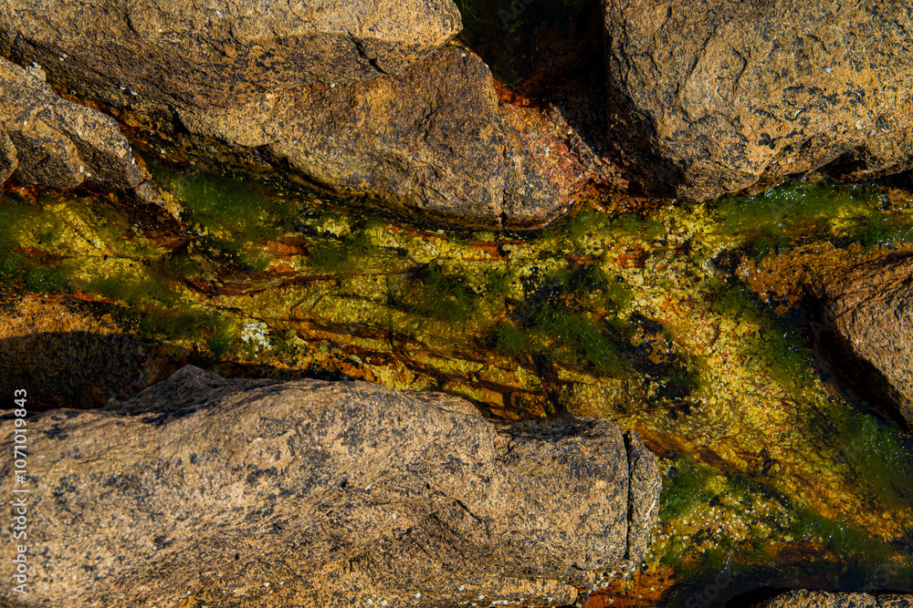 Wall stone nature at the A Coruña beach, perfect for wallpapers, background and home decoration Wall stone nature at the A Coruña beach, perfect for wallpapers, background and home decoration