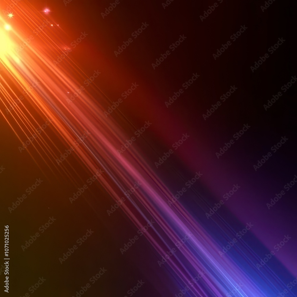 Abstract Light Streaks Design Abstract Light Streaks Design
