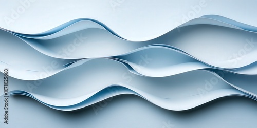 Abstract Paper Waves