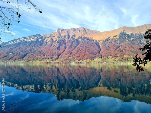 Spiegelung Brienzersee 