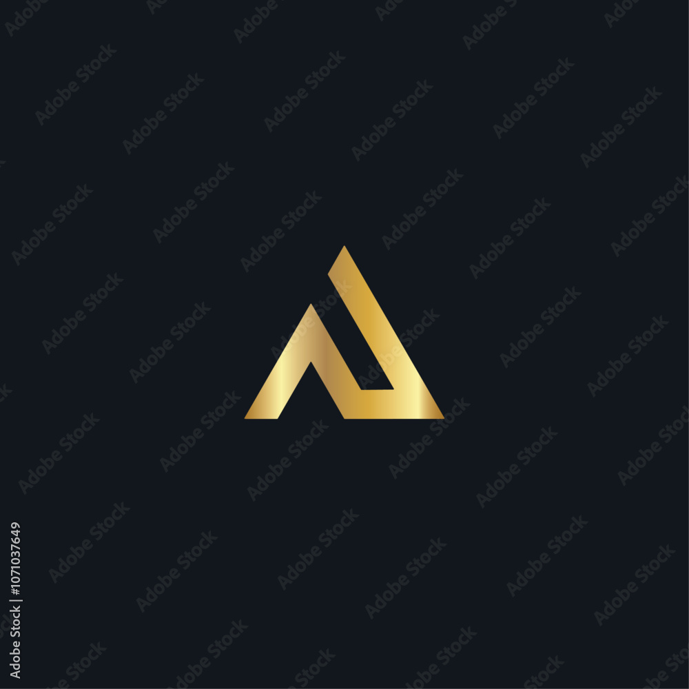 Minimalist A logo icon flat vector design Minimalist A logo icon flat vector design