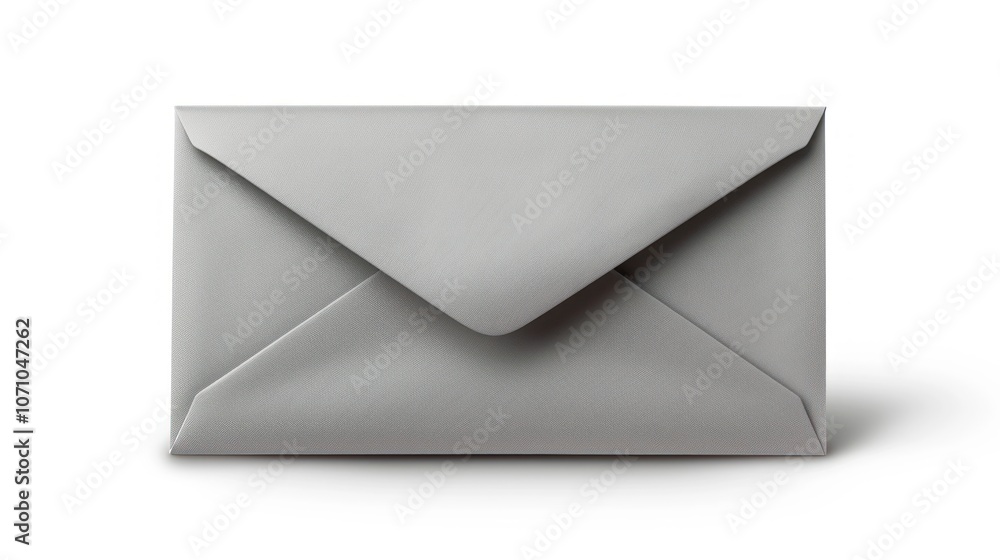 Closed Grey Envelope