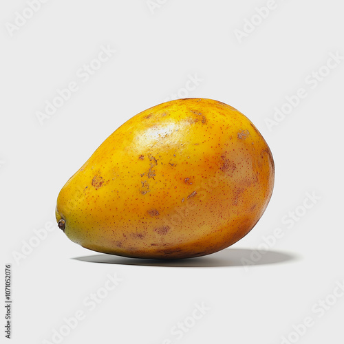 Isolated Mango on White Background for Stock Use