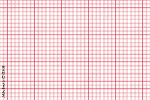 Millimeter graph paper grid. Abstract squared background. Geometric pattern for school, technical engineering line scale measurement. Lined blank for education isolated on transparent background