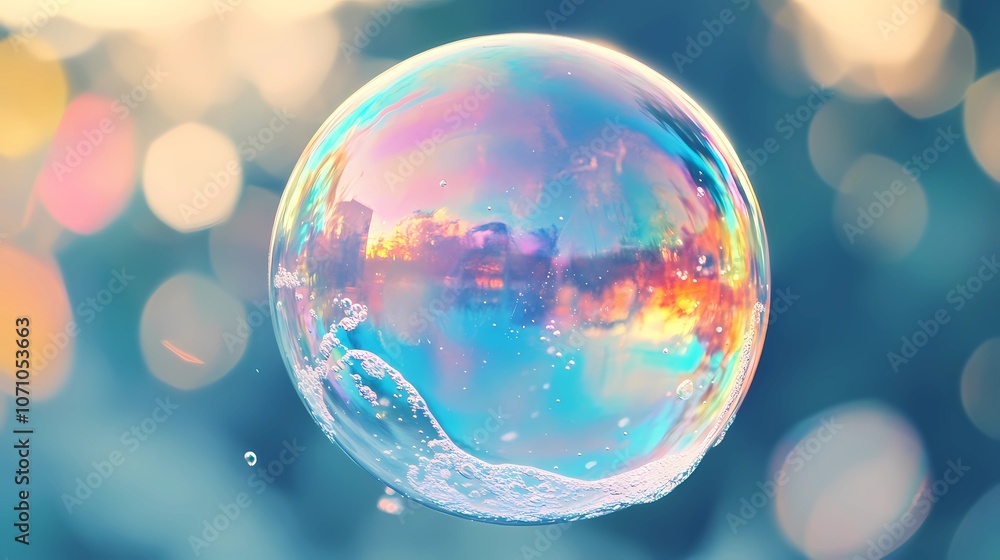Abstract arrangement of transparent bubbles, soft colors blending harmoniously, capturing light reflections to evoke an ethereal, magical aesthetic for unique backgrounds Abstract arrangement of transparent bubbles, soft colors blending harmoniously, capturing light reflections to evoke an ethereal, magical aesthetic for unique backgrounds