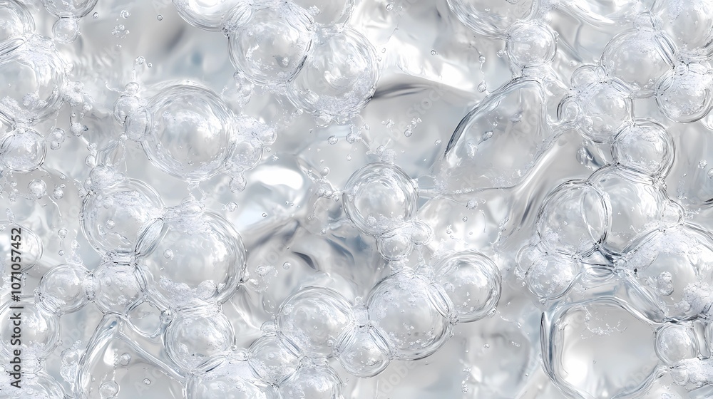 Abstract arrangement of transparent bubbles, soft colors blending harmoniously, capturing light reflections to evoke an ethereal, magical aesthetic for unique backgrounds Abstract arrangement of transparent bubbles, soft colors blending harmoniously, capturing light reflections to evoke an ethereal, magical aesthetic for unique backgrounds