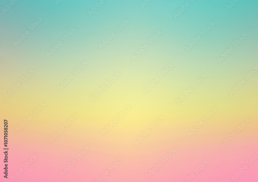 Obraz premium Abstract color gradient soft color transition organic geometry pattern background
