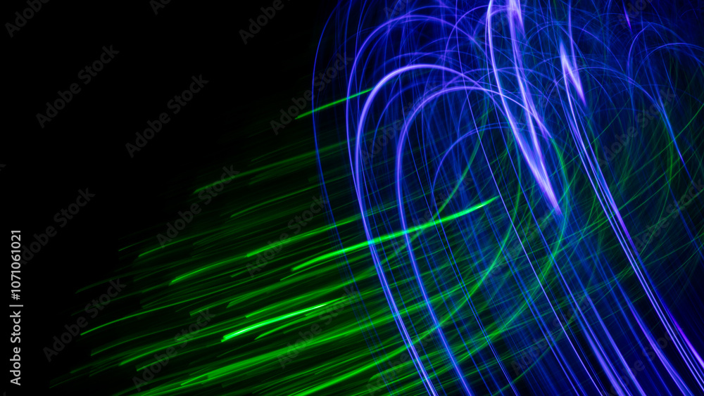 Obraz premium futuristic background glowing texture dynamic abstract light art neon lights effects colorful creative long exposure photography 