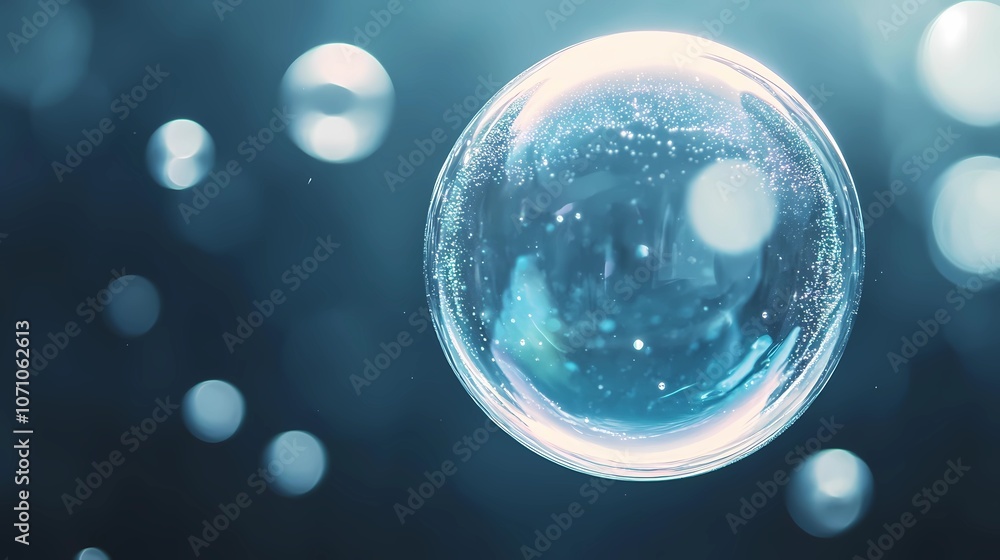 Bubbles with vibrant rainbow hues scattered across a light background, forming a lively, abstract pattern that highlights transparency and luminous reflections Bubbles with vibrant rainbow hues scattered across a light background, forming a lively, abstract pattern that highlights transparency and luminous reflections