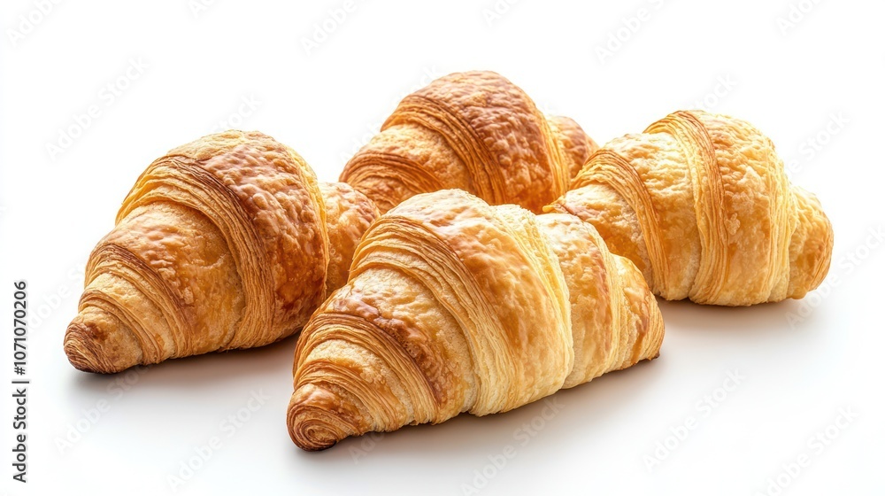 Three Golden Croissants Three Golden Croissants