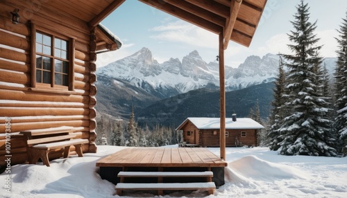 Cozy Cabin with Mountain View