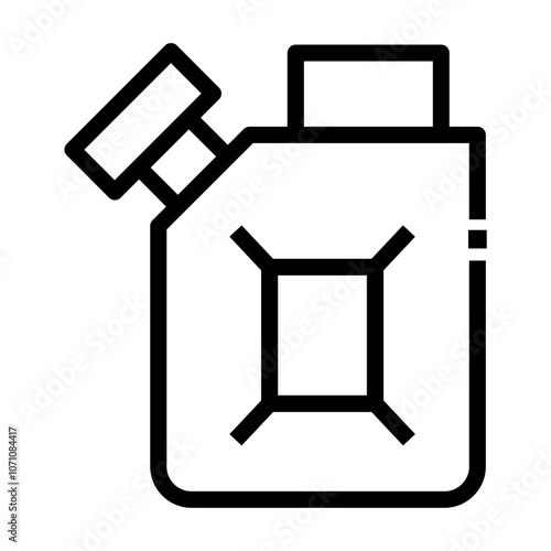 jerrycan Line Icon