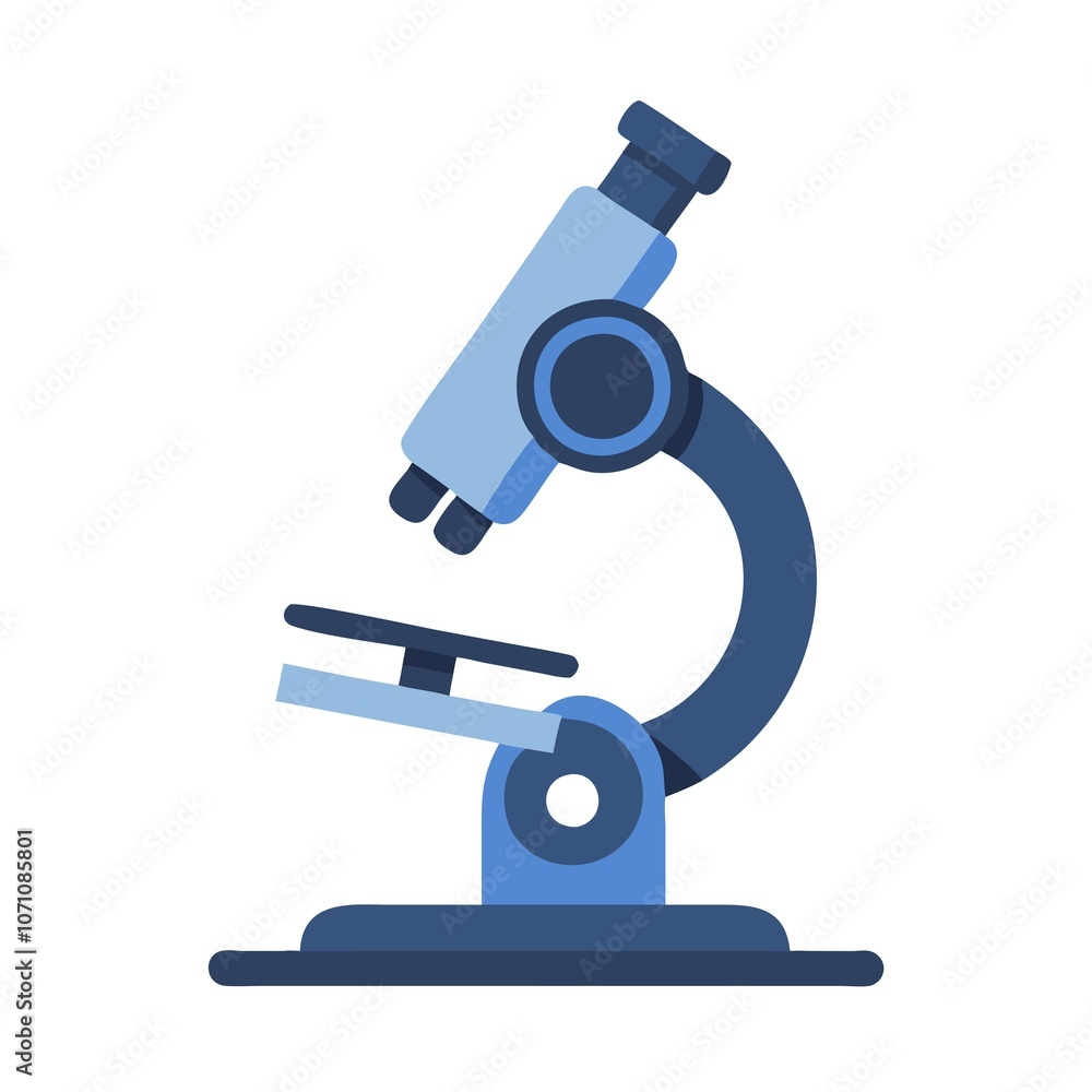 microscope isolated on white microscope isolated on white