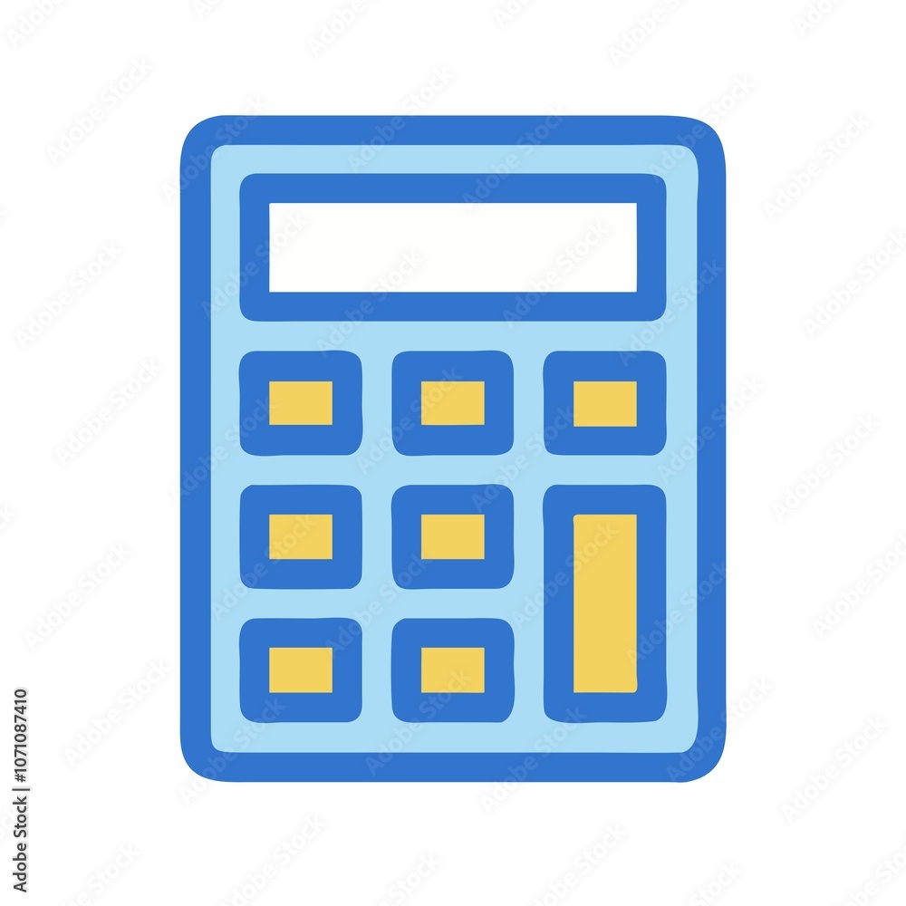 calculator isolated on white calculator isolated on white