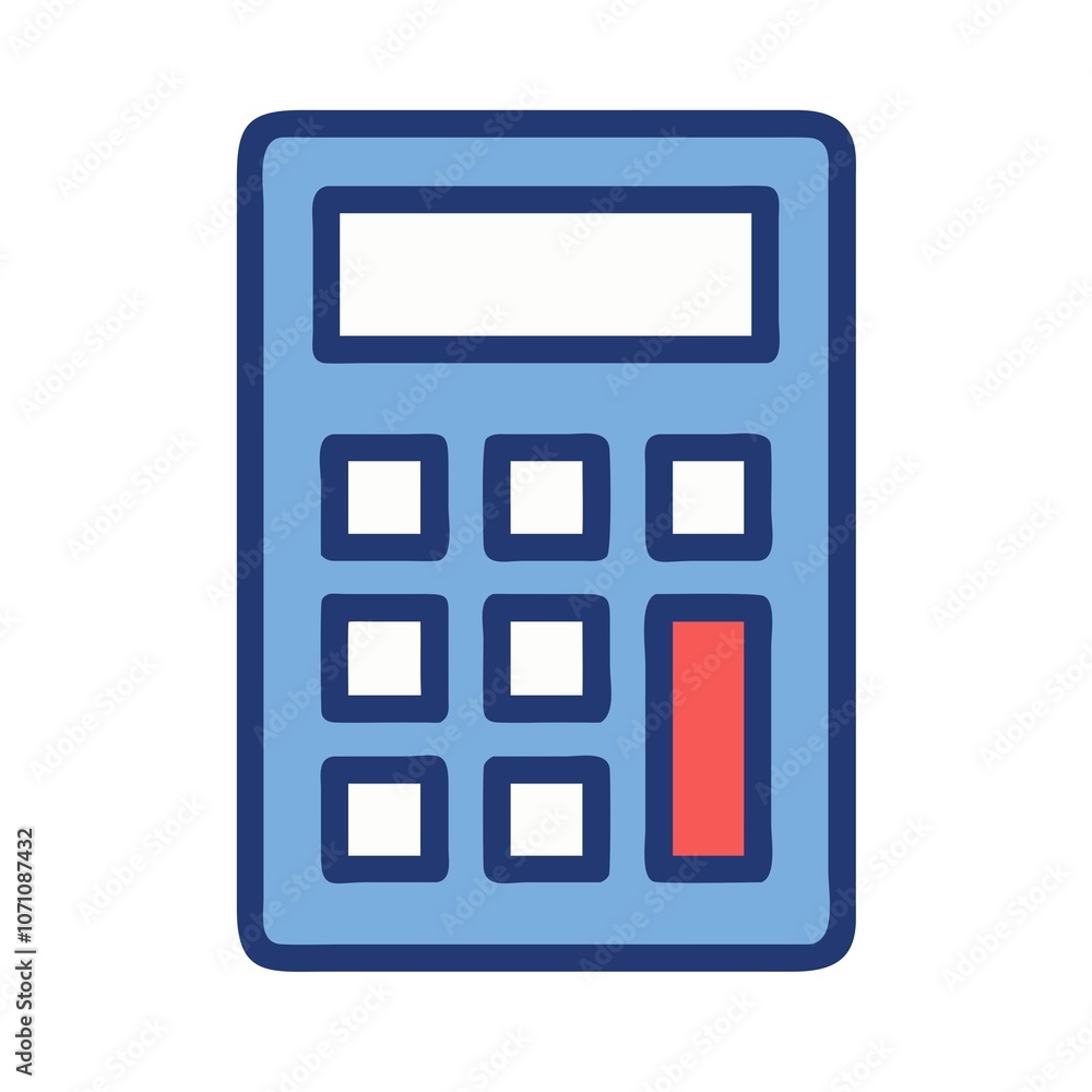 calculator isolated on white calculator isolated on white