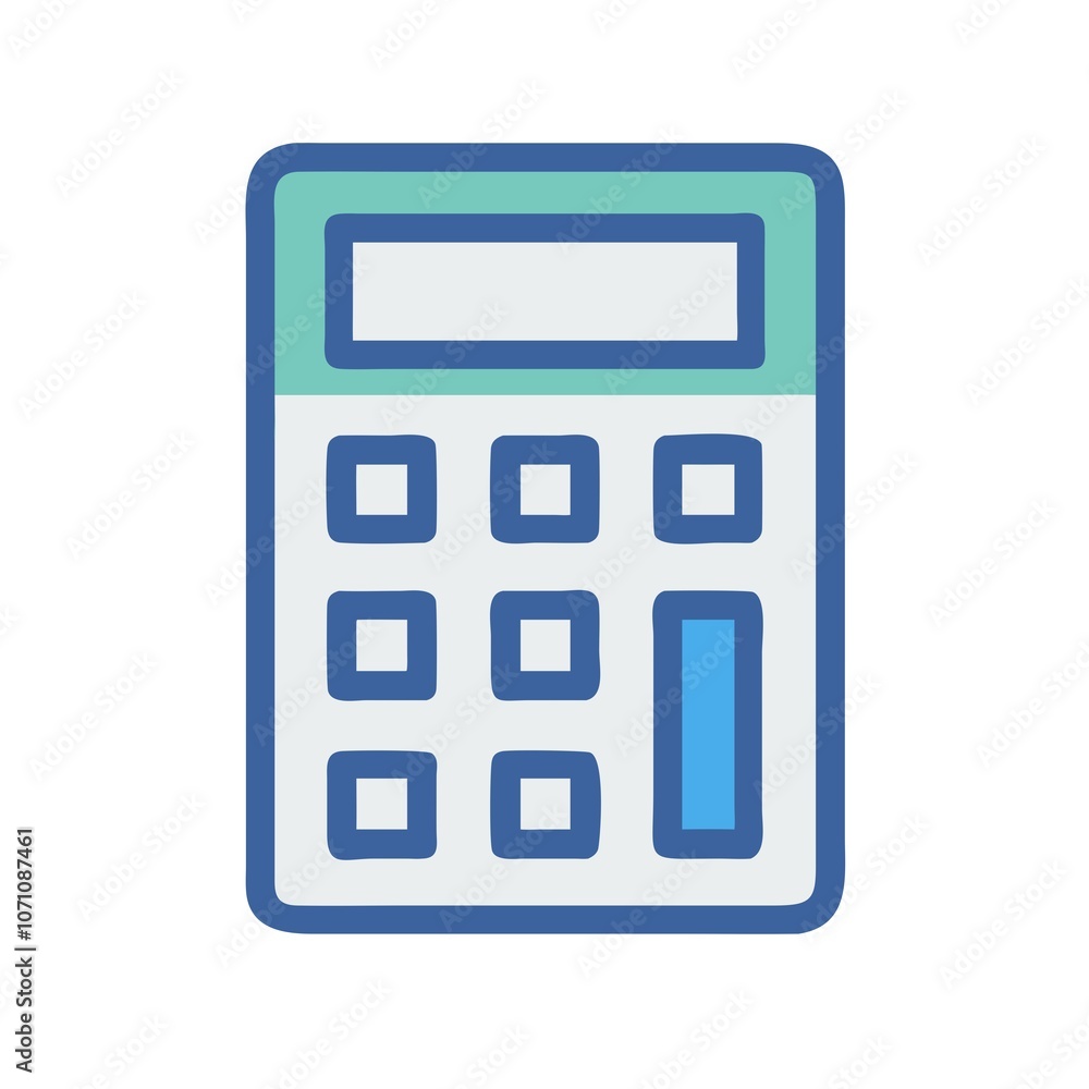 calculator isolated on white calculator isolated on white