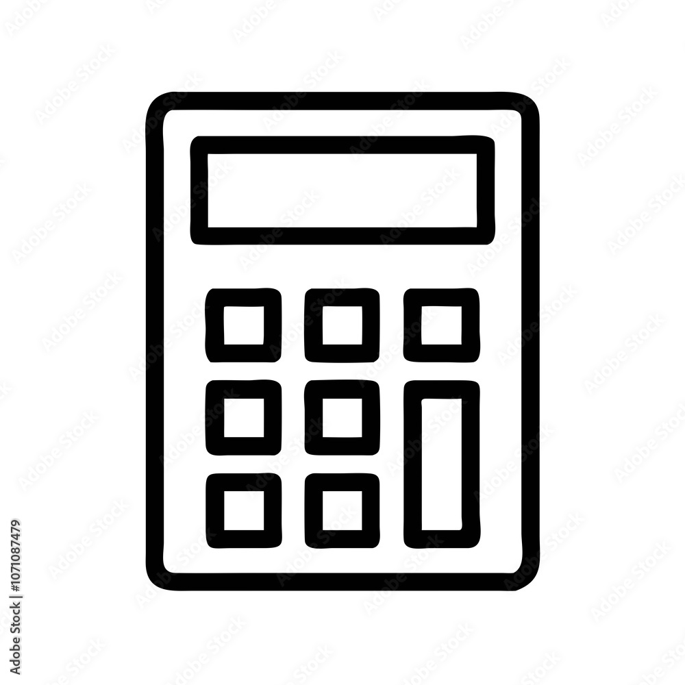 calculator isolated on white calculator isolated on white