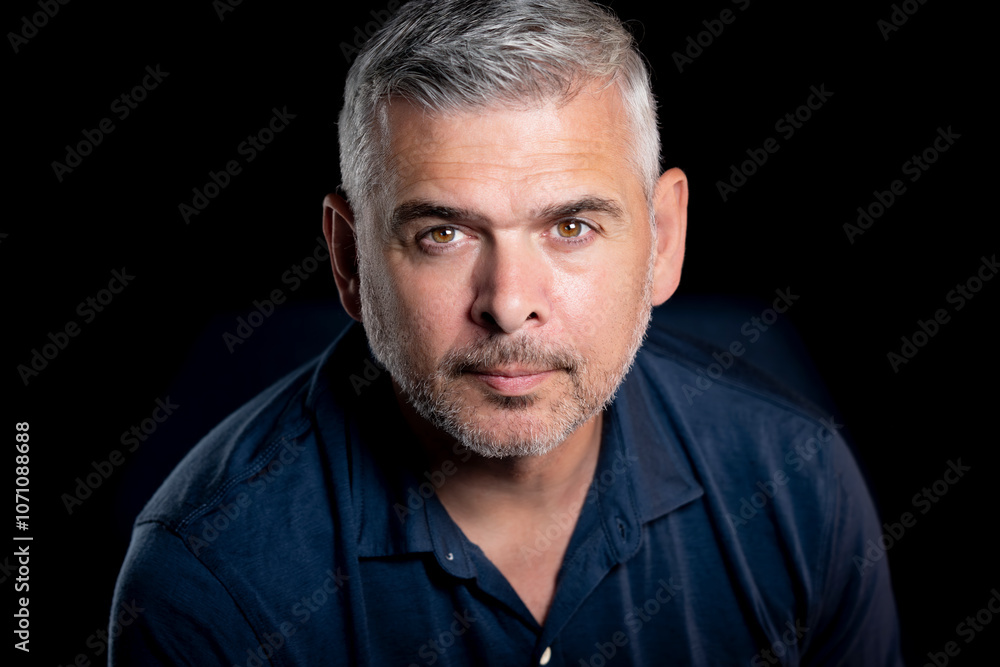 Stylish Male mid-50s Alpha key Stylish Male mid-50s Alpha key
