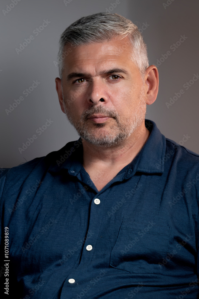 Obraz premium Stylish Male mid-50s