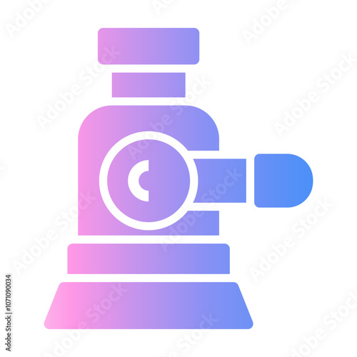 hydraulic jack Gradient icon