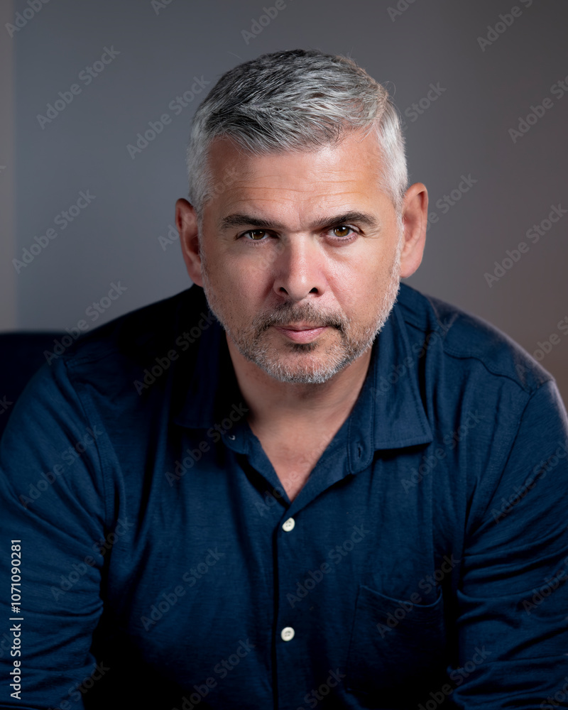 Fototapeta premium Stylish Male mid-50s